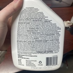 3M TB Quat 1-Step Lemon Scent Disinfectant-For All Surfaces & No Scrubbing!-NEW!