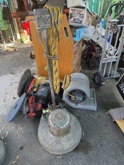 Puerta Corded Floor Scrubber Buffer w/ Disc Pad, Tile & Grout, Used