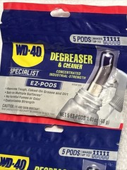 Lot Of 2 WD-40 Specialist Industrial-Strength Degreaser EZ-PODS of 5 PODS