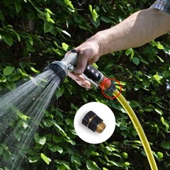 Hourleey Garden Hose Quick Connector, 3/4 Inch Male and Female 3 Set