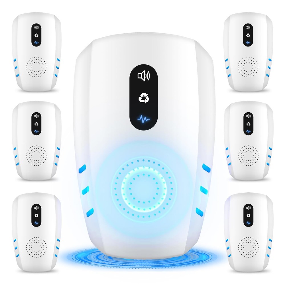 2026 Cvtayn Upgraded Ultrasonic Pest Repellent Indoor Repeller Mouse Traps
