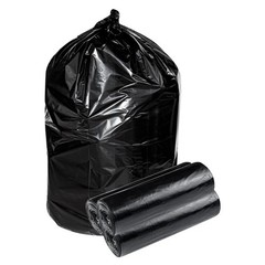 55-60 Gallon 38×58 2 MIL Black Trash Bags Heavy Duty Commercial 100 Count