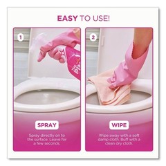 Rust-Oleum 823787CT 25.4 oz Bathroom Foam Cleaner – Fruity Scent (4/Carton) New