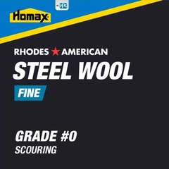 Rhodes American 10121110 Fine Grit Steel Wool Pads 8-3/4 L in. (Pack of 6)