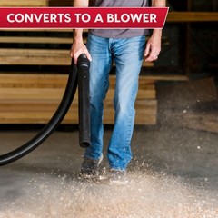 Vacmaster 12-Gallon 5.5 Peak HP Heavy-Duty Wet-Dry Vacuum – VJH1211PF 1101