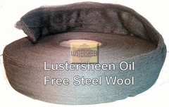 Lustersheen Oil Free Steel Wool 13 LB Reel Grade #1 or #2 or #3 or #4