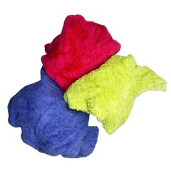 New Color Terry Towel Rags – 10 lbs. Compressed Bag for Multipurpose Cleaning