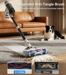 Nuyupo Cordless Vacuum Cleaner 55Mins Vacuum Cleaners For Home 15-In-1