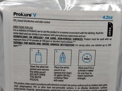 Prokure V Liquid 4.2 oz 119g Packet Disinfectant Deodorizer Fungicide Add Water