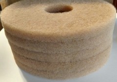 3M Tan 12″ Wash Pads Case of 5 NEW 175 – 600 RPM
