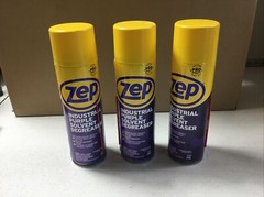 3 Zep Industrial Purple Solvent Degreaser 13 oz Cans Dissolve Oil Tar Paint