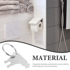 5 Pcs Commercial Paper Towel Dispenser Keys Holder Toilet Stand
