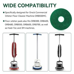 437.056 Cleaning Orbiter Pads for 550Mc Orbiter Hard Floor Machine, 12″ Commerci