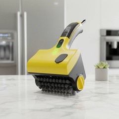 Battery-Powered Cleaning Brush Easy to Clean Battery-Powered Scrubber Brush
