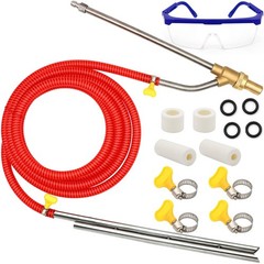 Pressure Washer Sandblasting Kit, 5000 PSI Wet Sandblaster Attachment, Power …