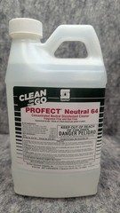 NEW Spartan Profect Neutral 64 Concentrated Disinfectant Cleaner Fragrance Free