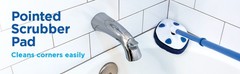 Extendable Tub & Tile Scrubber Refill, Diond-Shaped Head