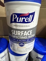 pallet 40 cases 240 bottles of PURELL Professional Surface Disinfecting Wipes