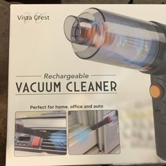 Vista Crest Rechargeable Handheld Vacuum, Blower, Washable Filter, Attachments