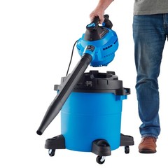 Vacmaster 2-in-1 Wet/Dry Blower/Vac, 106 CFM, 10 Gallons, 4 Peak HP, Model#