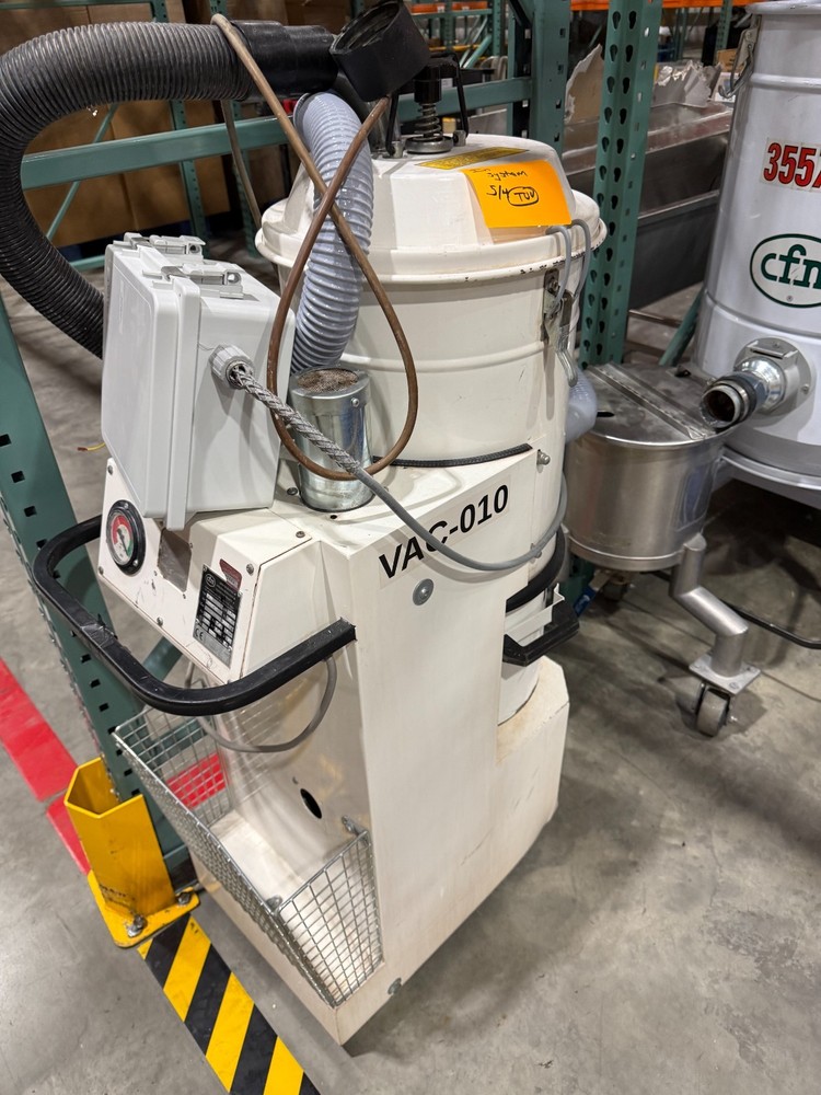 Nilfisk-CFM 3156 Industrial Three-Phase Continuous-Duty Vacuum & Dust Collector