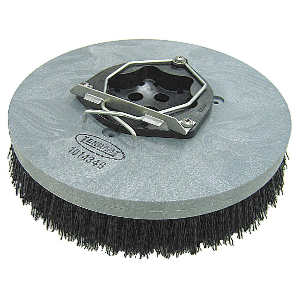 TENNANT 1220237 Rotary Brush,14 in Dia,Black 4VMA7