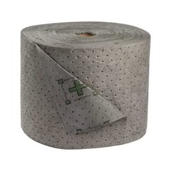 Brady Ht15 Sorbent Roll, 23 Gal, 15 In X 150 Ft, Universal, Gray, Polypropylene