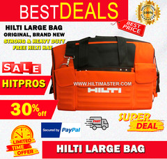 HILTI LARGE BAG, ORIGINAL, BRAND NEW, STRONG, HEAVY DUTY, FAST SHIPPING