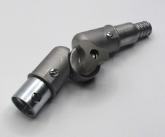 2-Extension Pole Angle Adapter – Fits all standard threaded poles. All metal. H