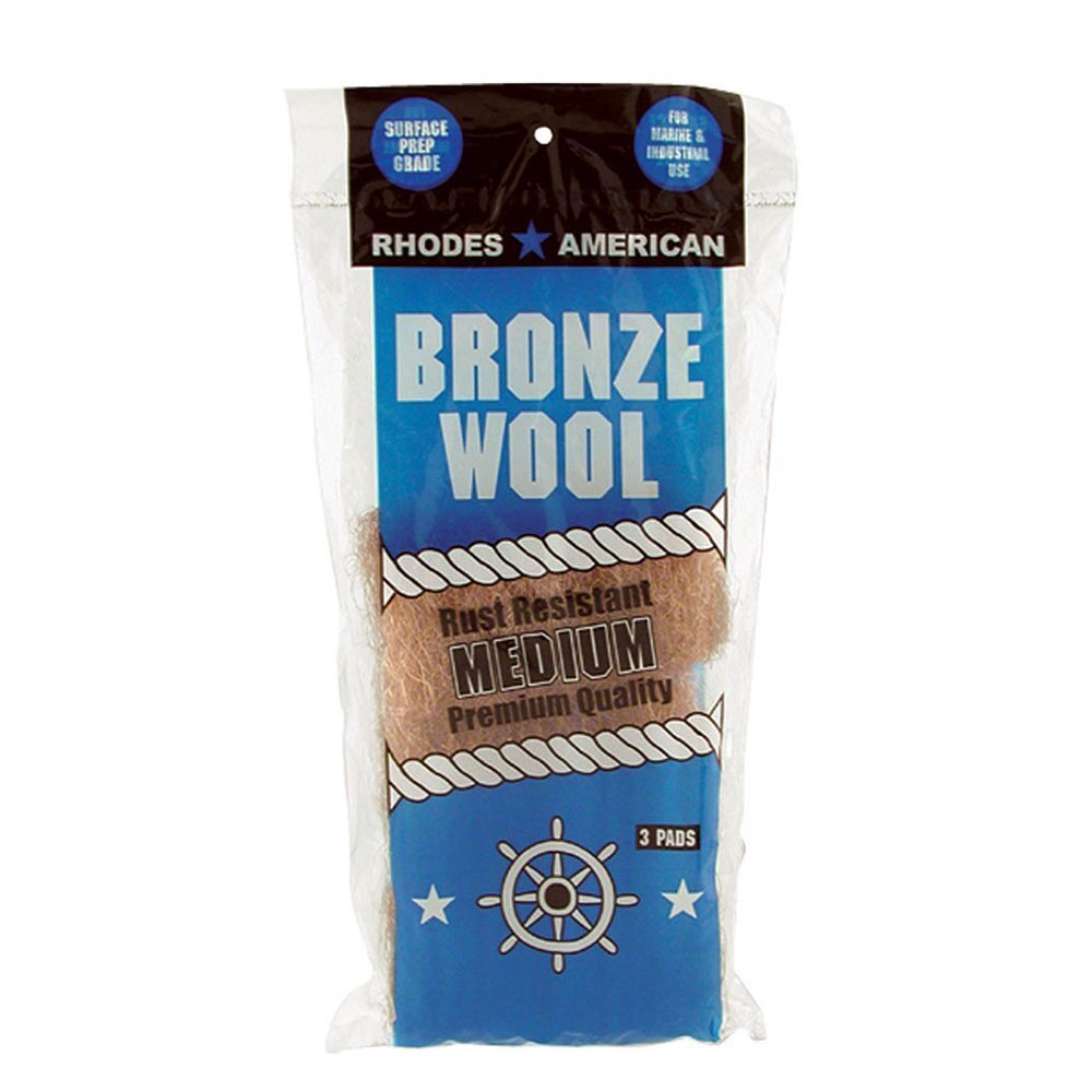 Bronze Wool, 3 pad, Coarse Grade, Rhodes American, Household, Marine and…