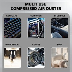 SDFM Electric Air Duster – 130000RPM Compressed Air Duster，3 Gear Adjusta