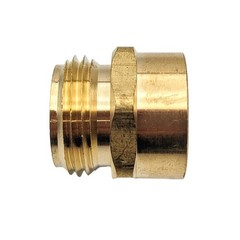 GRIDTECH Brass Garden Hose Adapter Fitting, 3/4” NPT Female 3/4 inch,