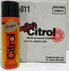 Schaeffer’s #266 Citrol Degreaser (12 ct /16 oz cans)