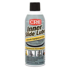 Crc Slide Lubricant, 10.5 oz, Aerosol Can, Organic Solvent, Black 05305 Crc