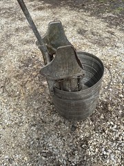 Vintage Geerpres Mop Bucket W/Wringer Industrial 11Gal Works #1~Read All