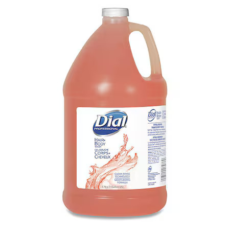 Dial Professional 03986 Body And Hair Care, 1 Gal., Peach, Pk4