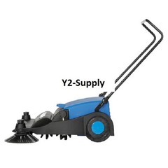 NEW! Powr-Flite® Industrial Push Sweeper!!