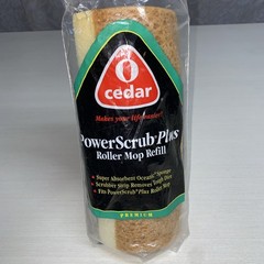 O Cedar PowerScrub Plus Roller Mop Refill 1997 Item #646 New Old Stock