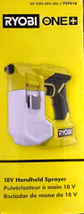 Sprayer Cordless Handheld RYOBI ONE+ 18V Tool Only Disinfectant Deodorizer NEW