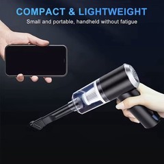 Mini Cordless Bagless Handheld Vacuum Cleaner w/ Crevice Tool & Dusting Brush