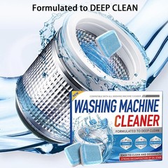 Biaccrss Washing Machine Cleaner Tablets, 24 Pack, 12 1 Count (Pack of 24)