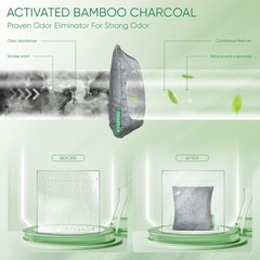 Innmily Activated Charcoal Odor Absorber, For Strong 10 x 100g
