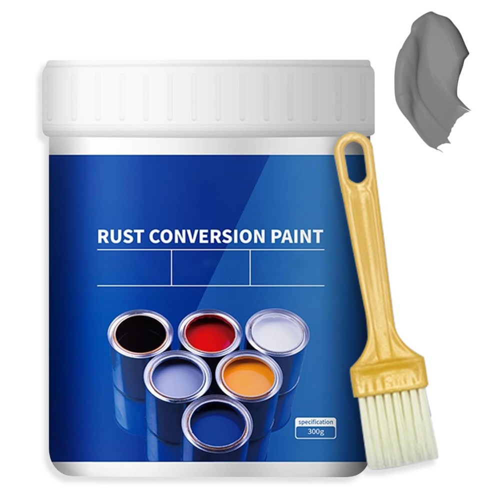 Weatherproof Rust Converter Paint for Metal, Rust Remover for Metal and Prime…