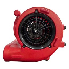 1/2HP Air Mover 2450CFM Blower 2-Speed Commercial Floor Fan 3-Angle Carpet Dryer