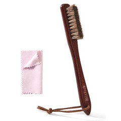 Horsehair Silver Brush Jewelry Cleaning Cloth Set – Detailing Brush for Silve…