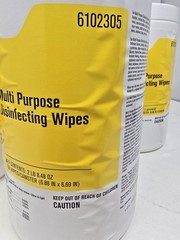 🔴Ecolab Multi Purpose Cleaning/Disinfecting Wipes 6Tub Case, New/Old Stock