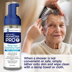 Welmedix No Rinse Cleansing Foam – Free & Waterless 5 Fl Oz (Pack of 1)