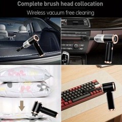 Powerful 9-in-1 Cordless Car Vacuum, Powerful Clean For Pet Hair & Outdoor Gear
