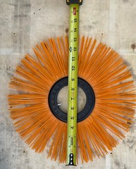 26pcs 13-1/2″ Replacement BROOM HEAD BRUSH for Walk Behind Sweeper Machine