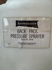 Back Pack Pressure Sprayer 15 Ltr Tank, Straps & Hose OEM Service Master Hvy Dty